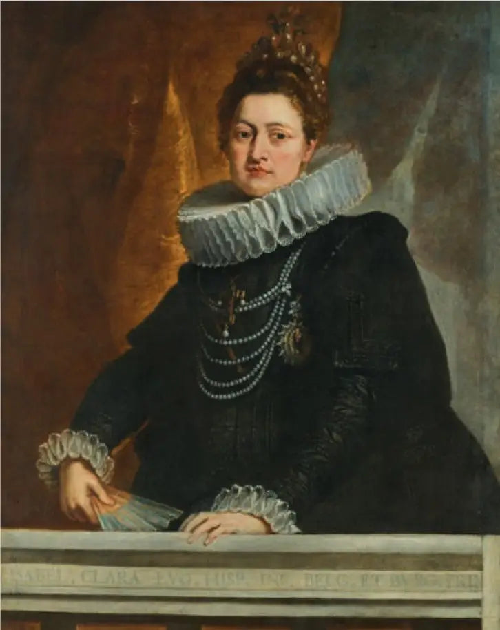 Portrait of Isabella Clara Eugenia - Peter Paul Rubens