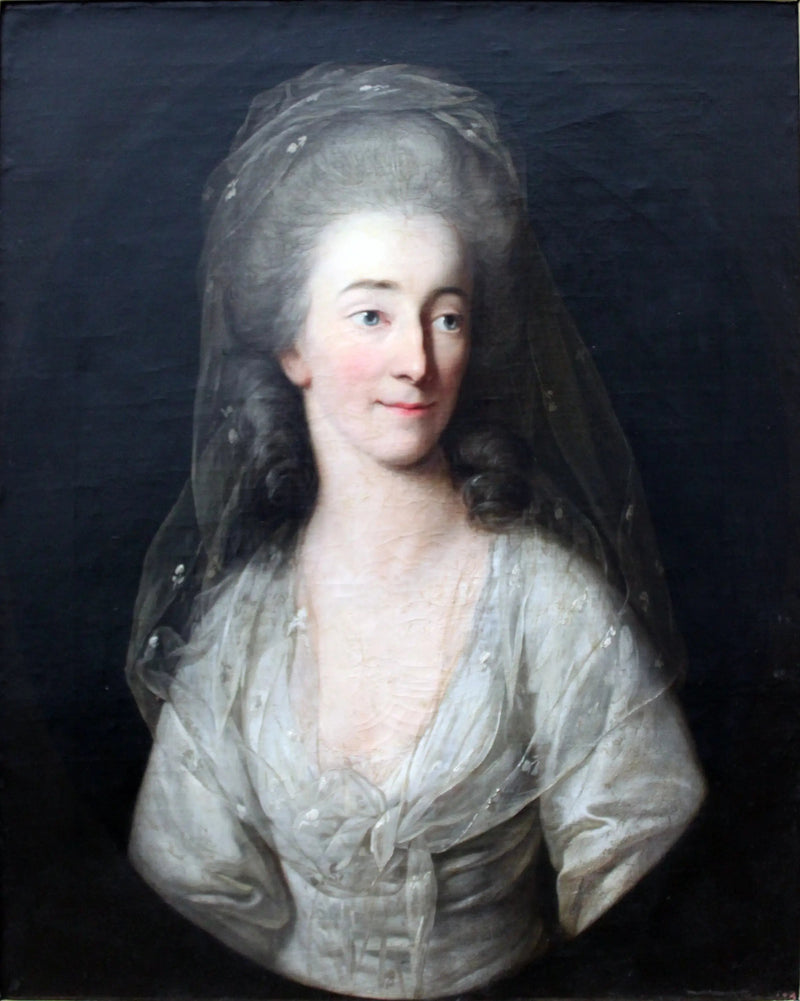 Portrait of Isabella von Broizem - Anton Graff