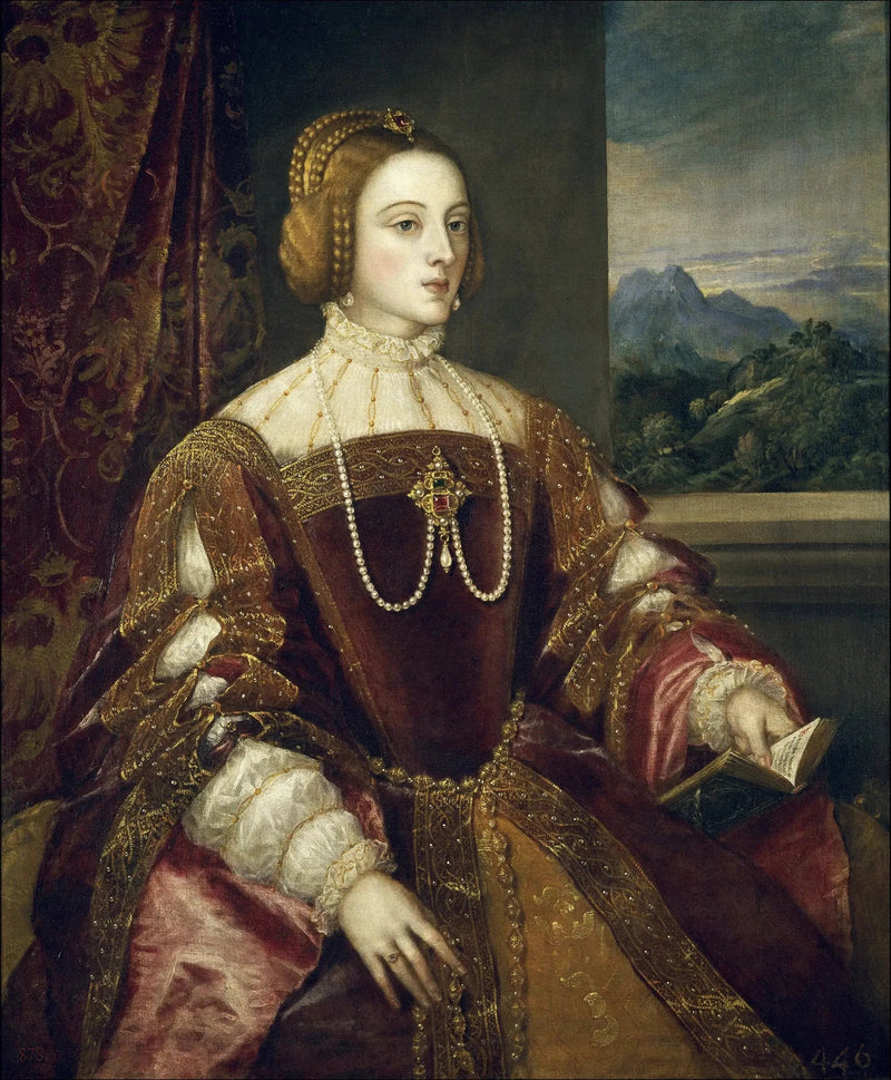 Portrait of Isabelle of Portugal - Titian