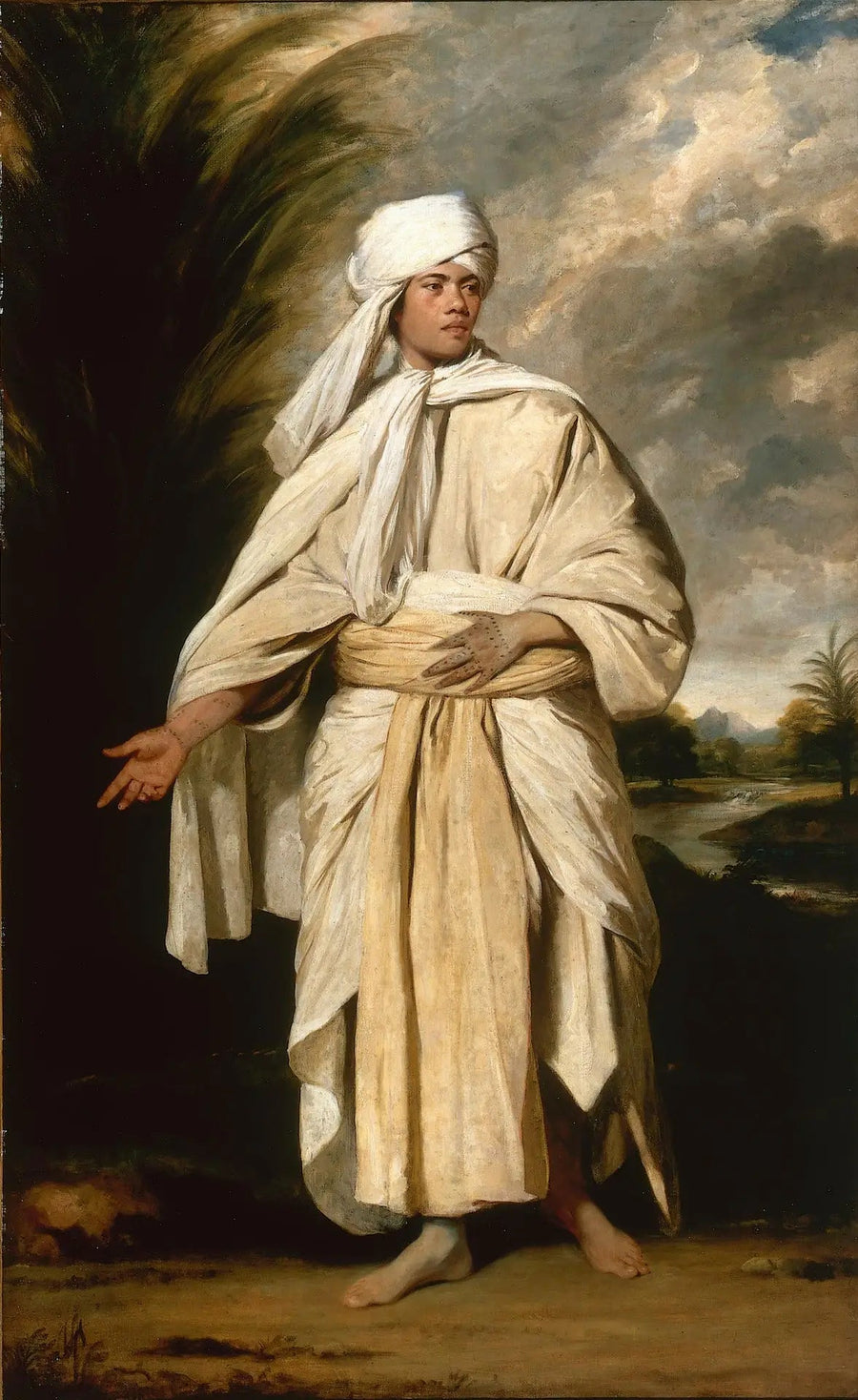 Portrait of Omai - Joshua Reynolds