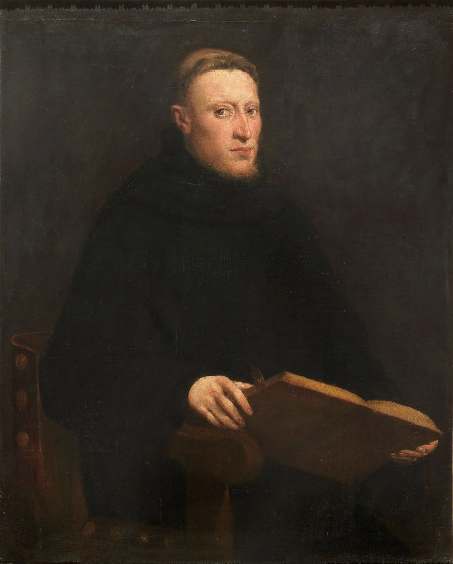 Portrait of Onofrio Panvinio - Jacopo Tintoretto