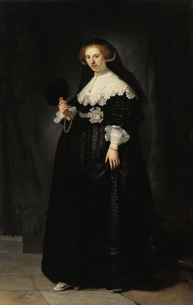 Portrait of Oopjen Coppit - Rembrandt
