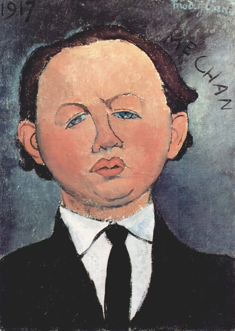Portrait of Oscar Miestchaninoff - Amedeo Modigliani