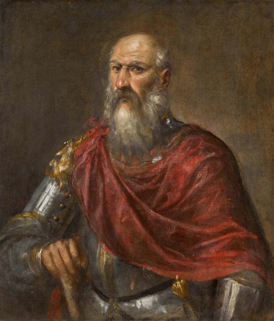 Portrait of a Venetian admiral, probably Francesco Duodo - Titian