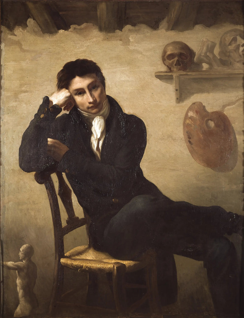Portrait of an Artist in His Studio - Théodore Géricault