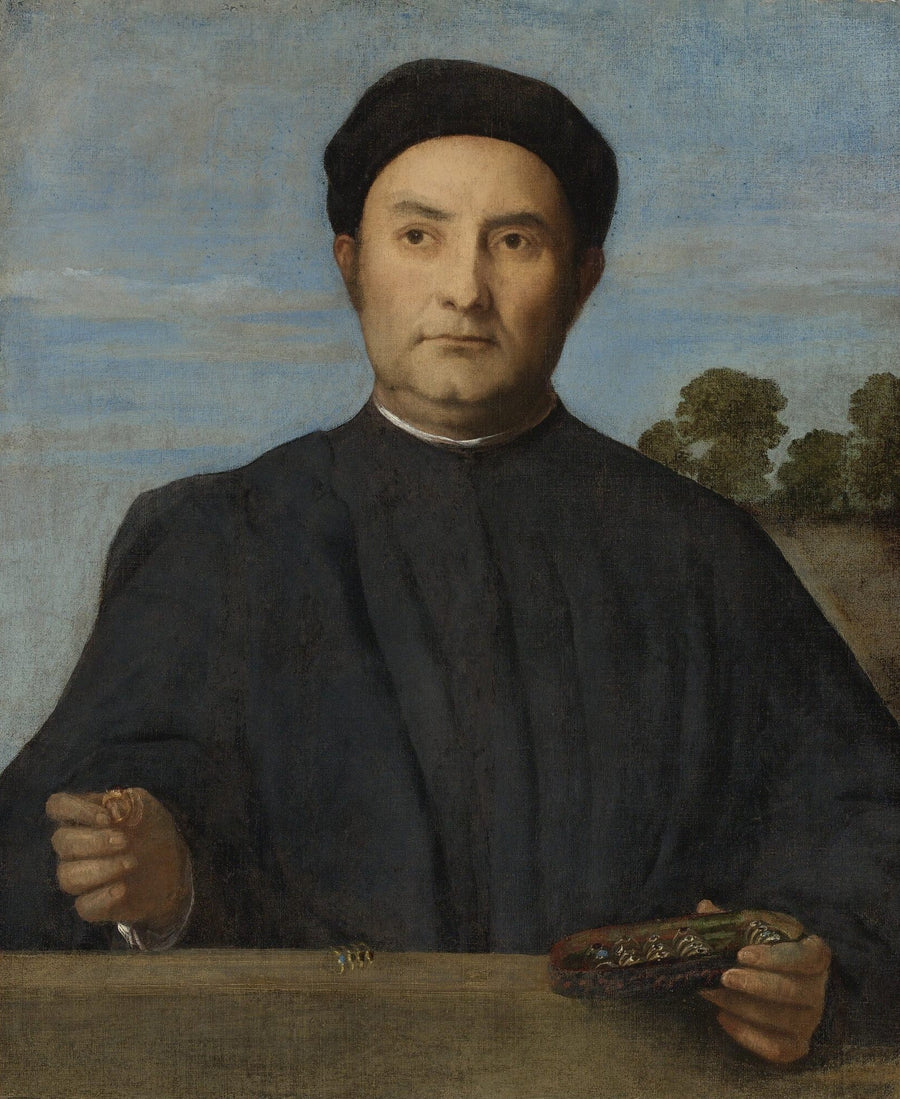 Portrait of a Jeweler - Lorenzo Lotto