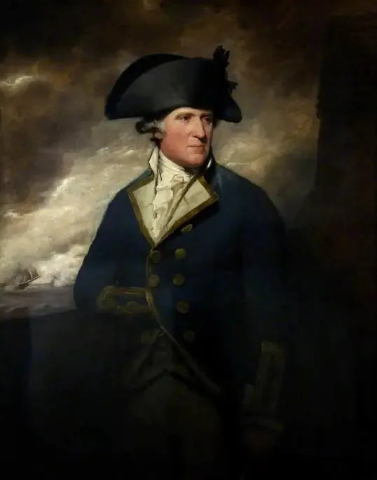 Portrait of a Captain, RN - Henry Raeburn