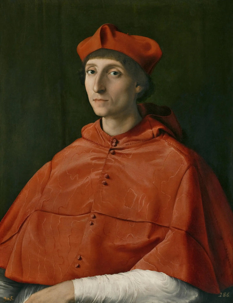 Portrait of a Cardinal - Raphael Sanzio