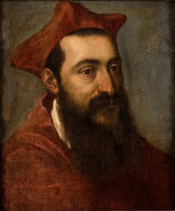 Portrait of a Cardinal - Titian