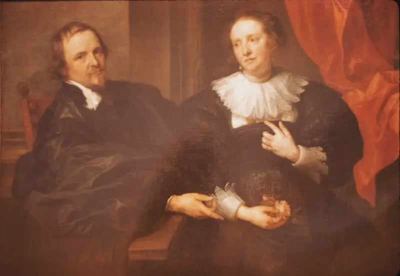 Portrait of a Couple - Antoine van Dyck
