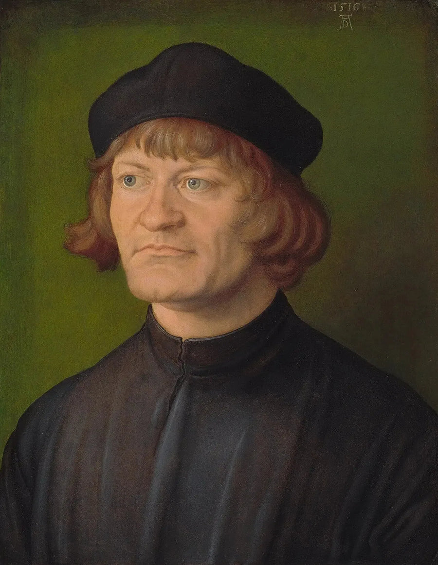 Portrait of a clergyman (Johann Dorsch ?) - Albrecht Dürer