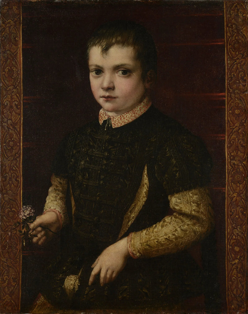 Portrait of a Boy - Francesco Salviati