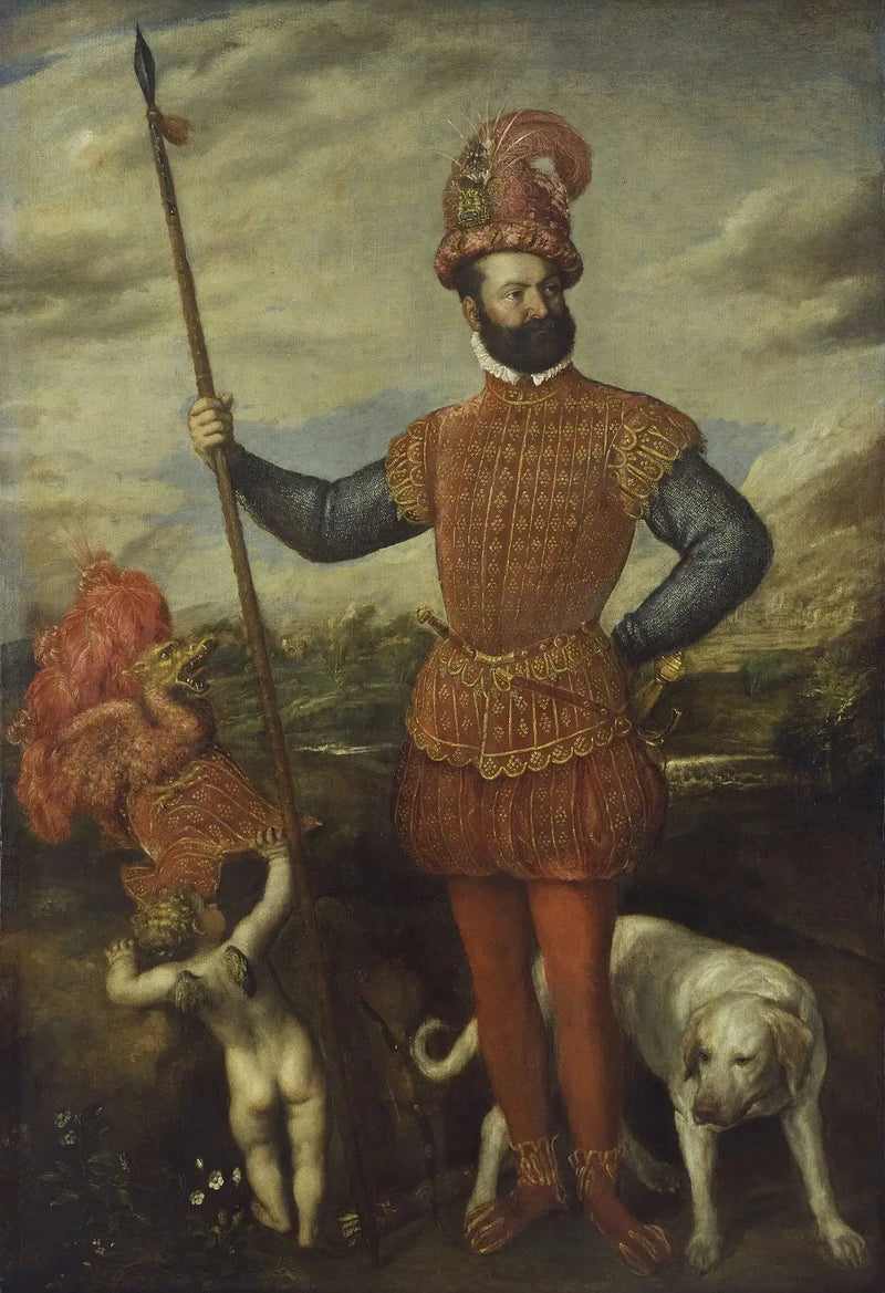 Portrait of a General - Titian