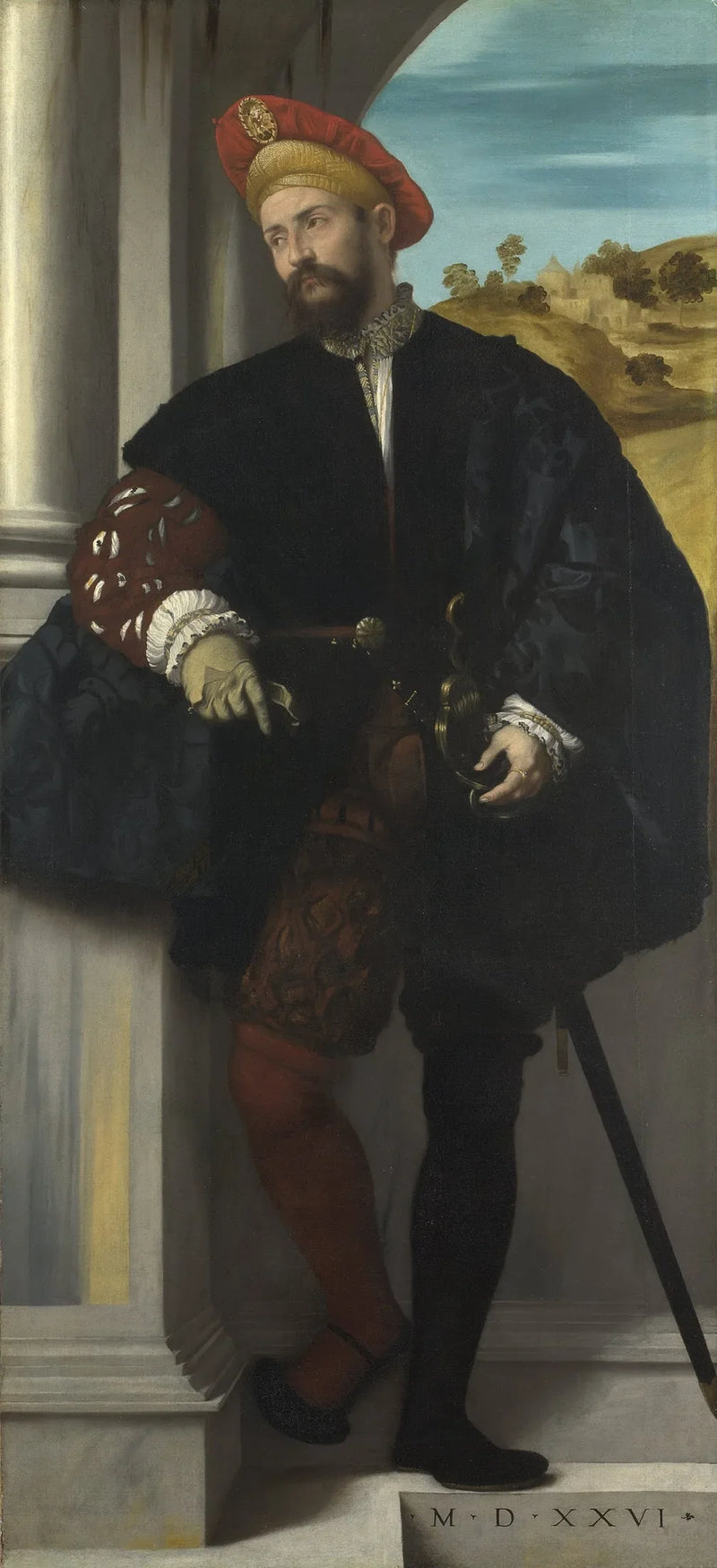 Portrait of a Gentleman - Alessandro Bonvicino