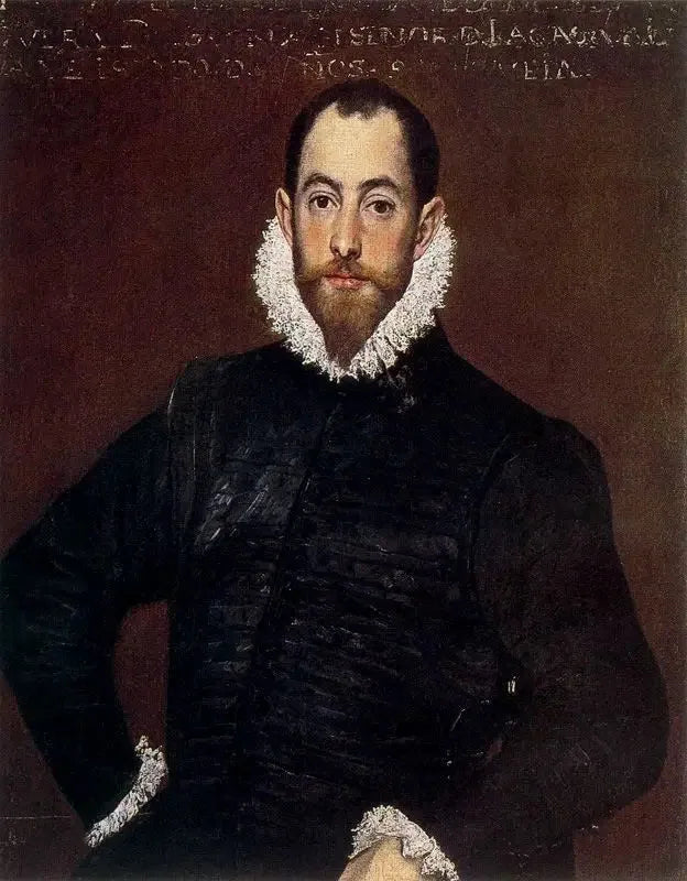 Portrait of a Gentleman from the House of Leiva - El Greco