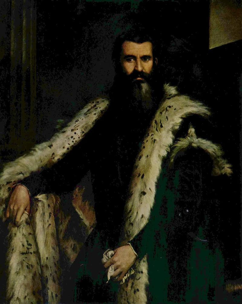 Portrait of a Gentleman in Fur - Paul Véronèse