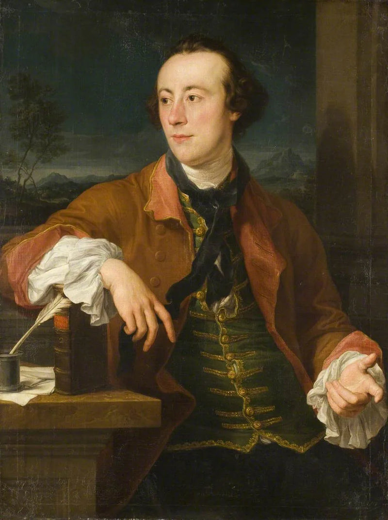 Portrait of a Gentleman (traditionally identified as Horatio Walpole, 1723–1809) - Pompeo Batoni
