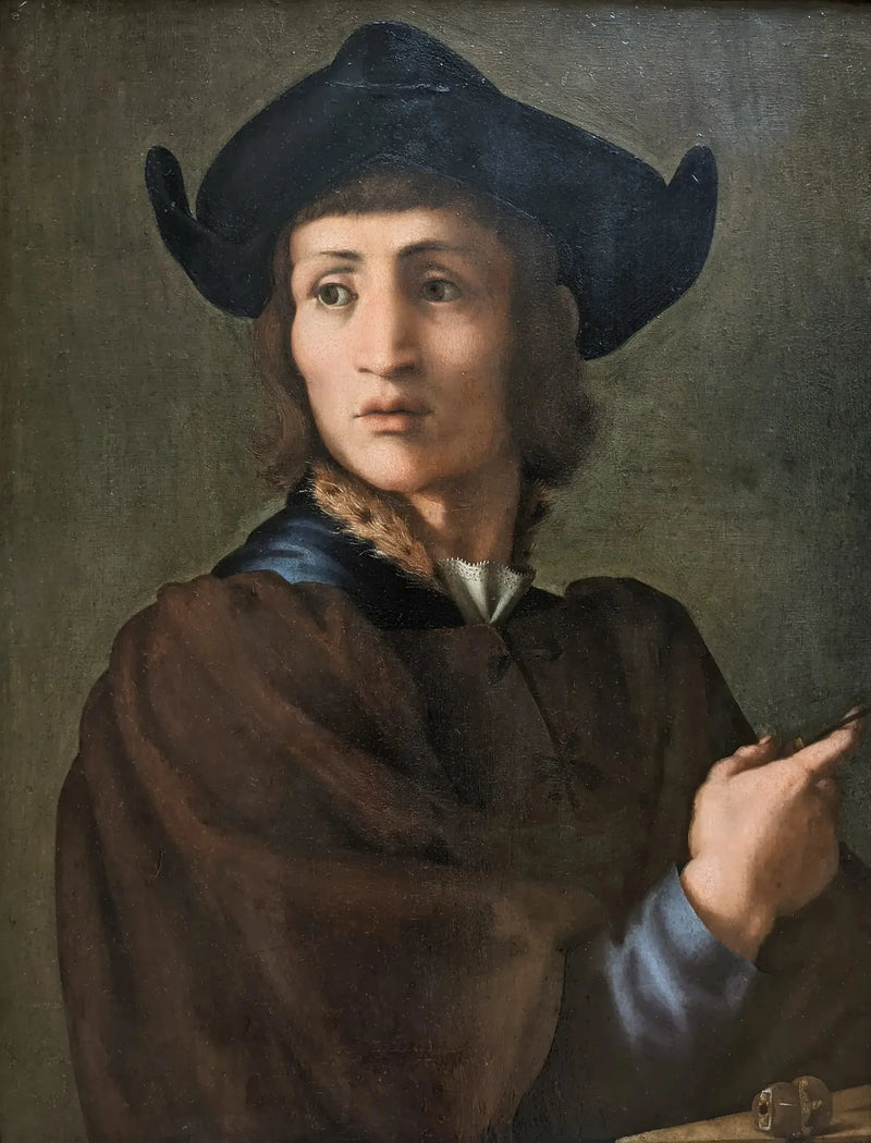 Portrait of a Fine Stone Engraver - Pontormo