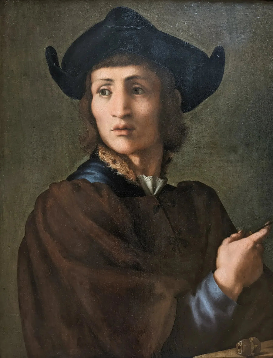 Portrait of a Fine Stone Engraver - Pontormo