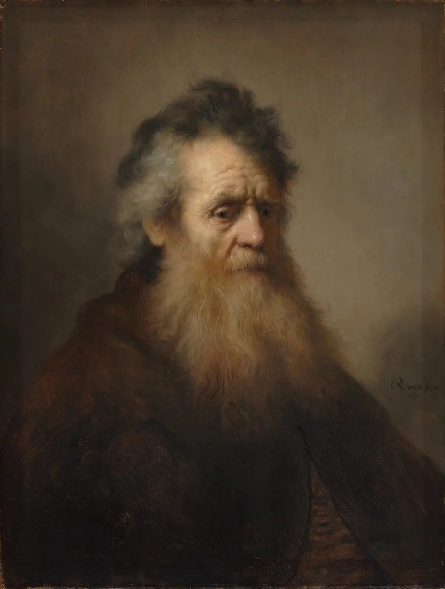 Portrait of an elderly man - Rembrandt