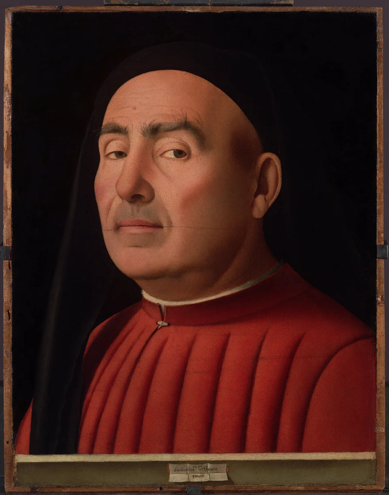 Portrait of a Man - Antonello da Messina