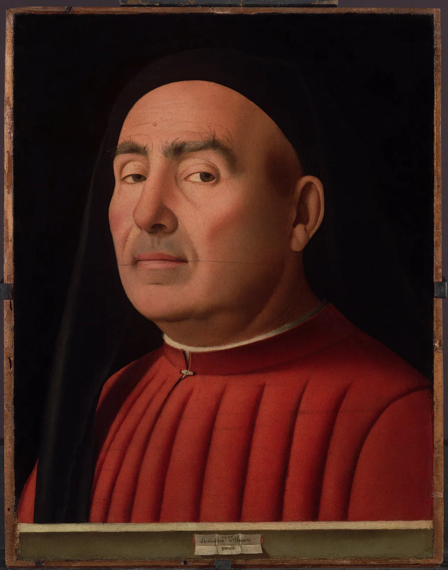 Portrait of a Man - Antonello da Messina