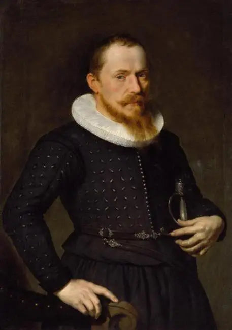 Portrait of a man with a sword - Peter Paul Rubens