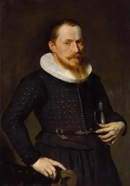 Portrait of a man with a sword - Peter Paul Rubens