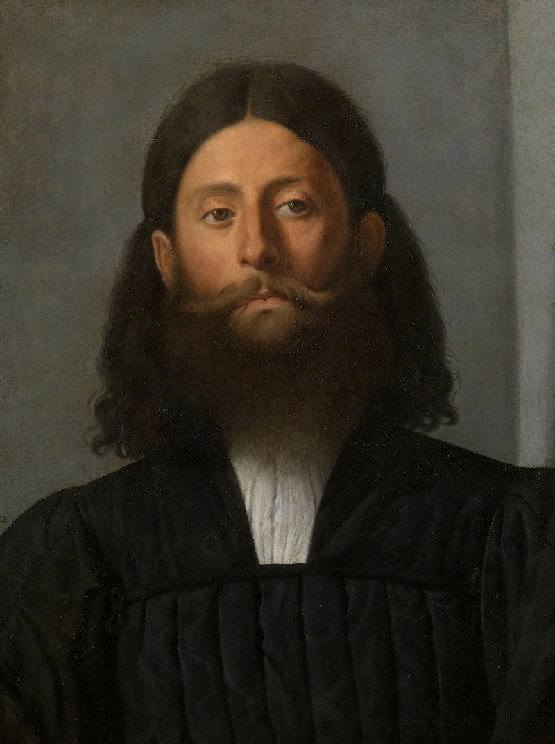 Portrait of a bearded man - Lorenzo Lotto
