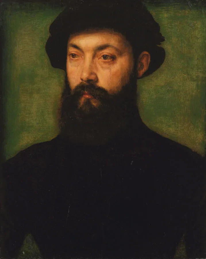 Portrait d'un homme - Corneille de Lyon image 1 reproduction d’œuvre d’art à l’huile