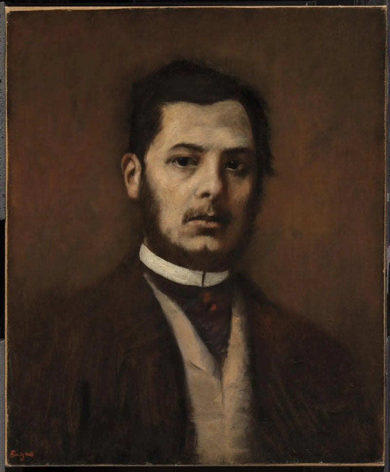 Portrait of a Man - Edgar Degas