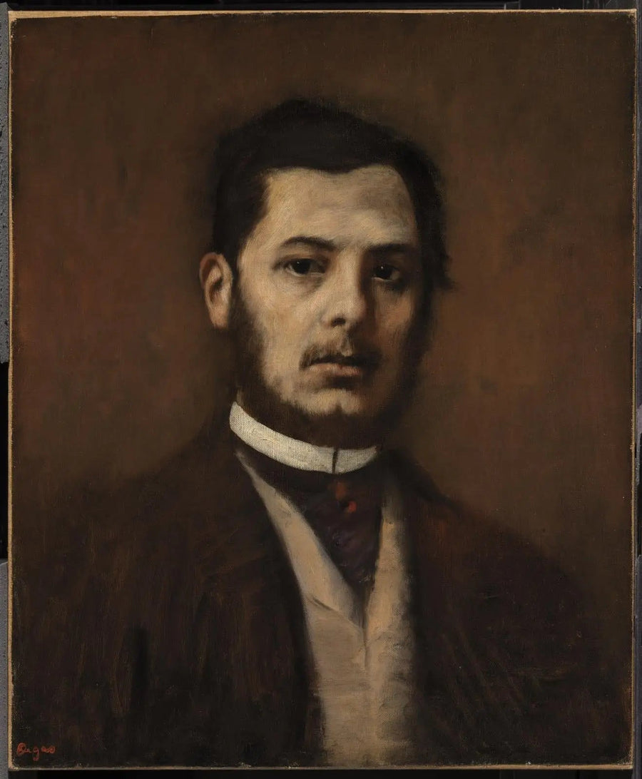 Portrait of a Man - Edgar Degas