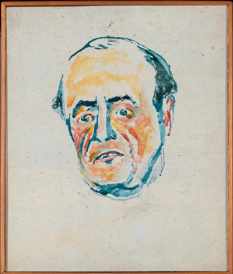 Portrait of a Man - Edvard Munch