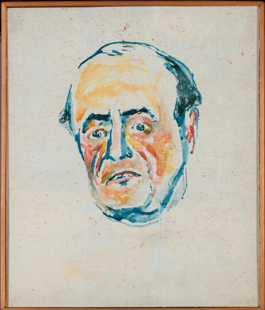 Portrait of a Man - Edvard Munch