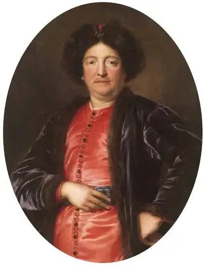 Portrait of a man in a Polish costume, most likely Jean II Casimir Vasa, King of Poland - Pierre Mignard