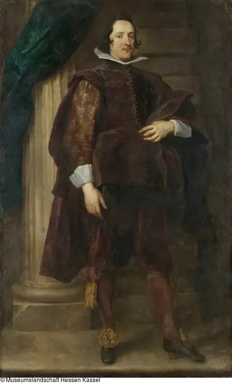 Portrait of a Spanish man - Antoine van Dyck