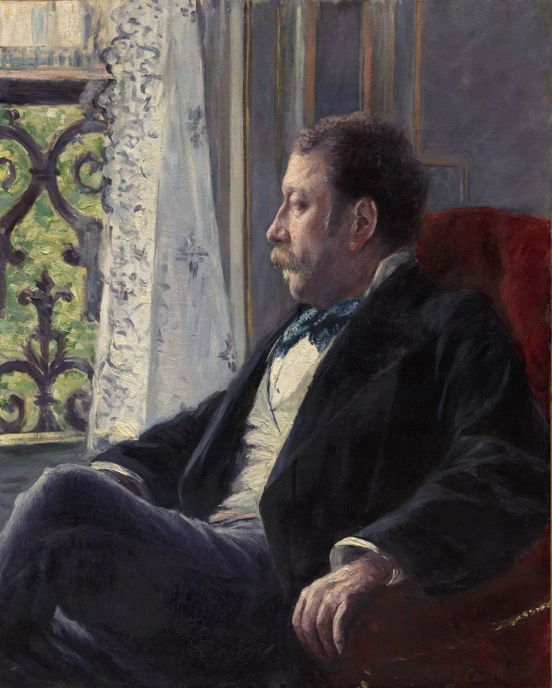 Portrait of a Man - Gustave Caillebotte