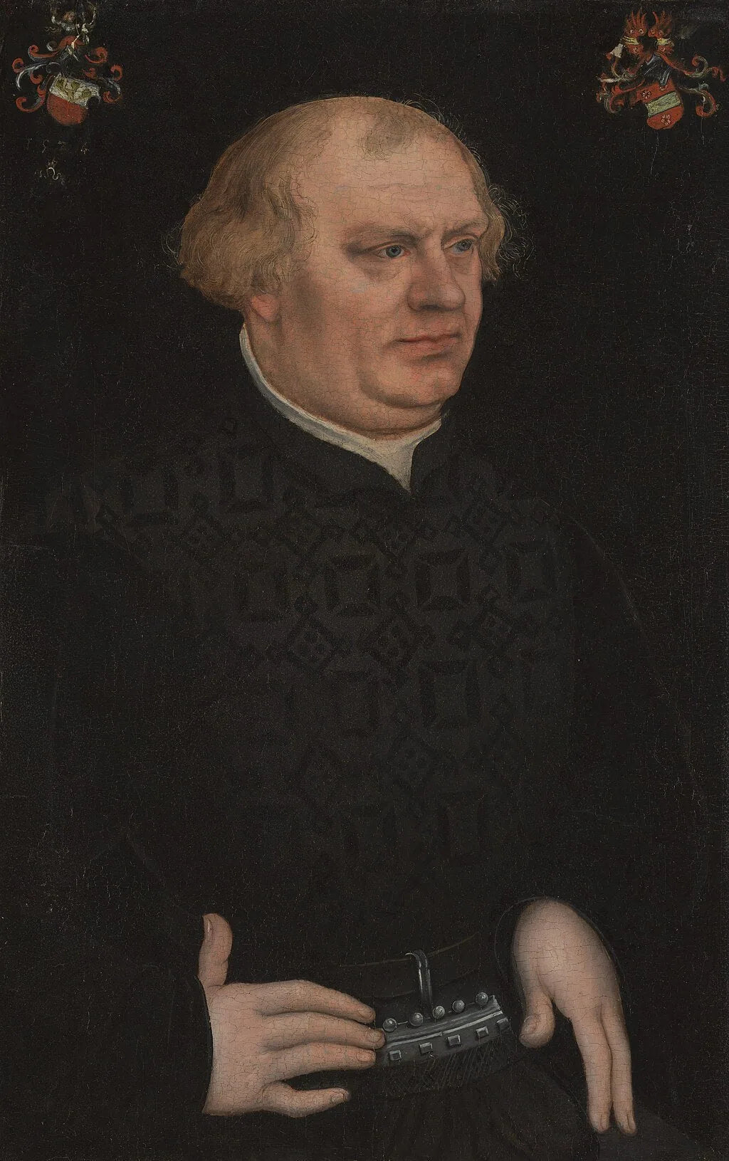 Portrait d'un homme, probablement Johan Feige - Lucas Cranach the Elder image 1 reproduction artisanale de tableau