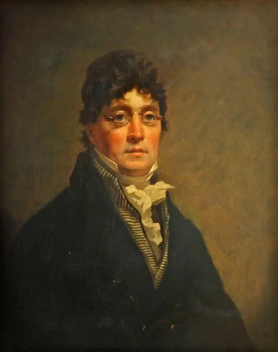 Portrait of a man (said to be James Edgar or John Guthrie) - Henry Raeburn