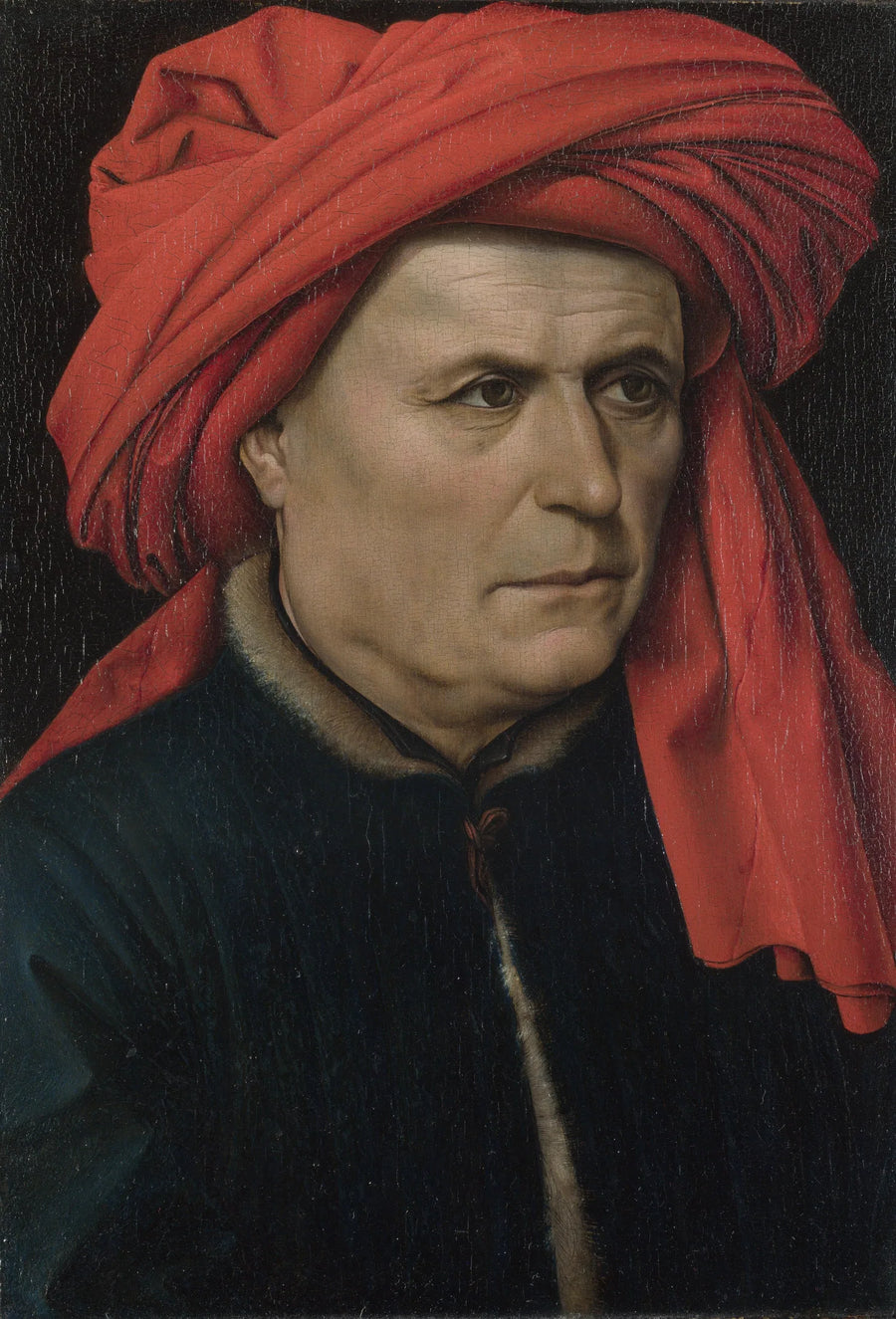 Portrait d'un homme - Robert Campin image 1 reproduction d’œuvre d’art à l’huile