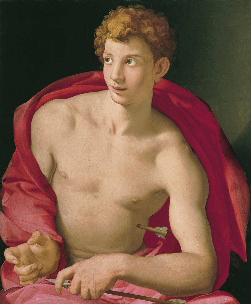 Portrait of a Young Man in Saint-Sébastien - Bronzino