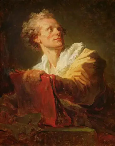 Portrait of a Young Artist - Jean-Honoré Fragonard