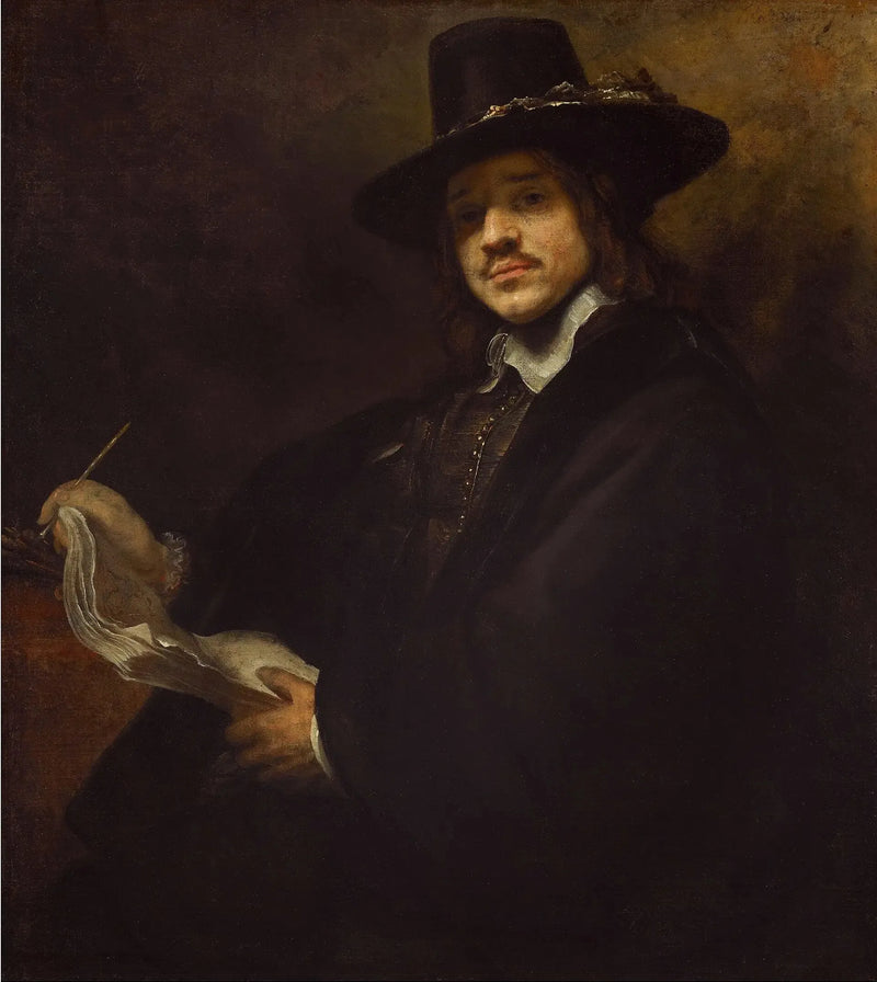 Portrait of a Young Artist - Rembrandt