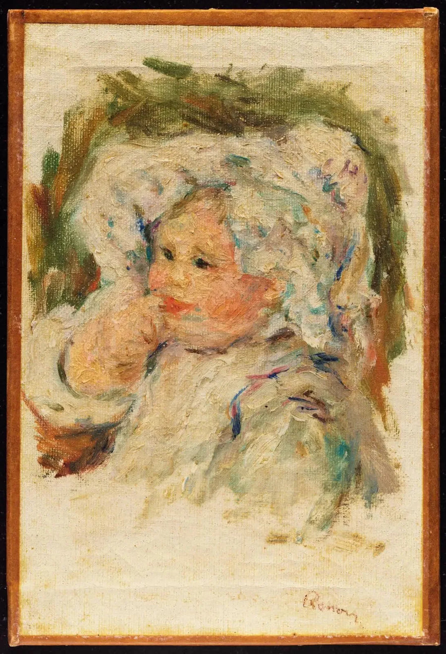 Portrait of a Young Child - Pierre-Auguste Renoir