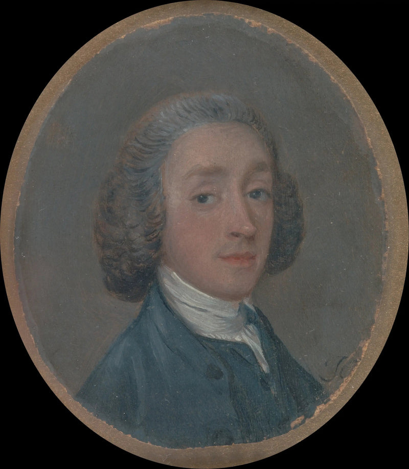 Portrait of a Young Man with Powdered Hair - Thomas Gainsborough