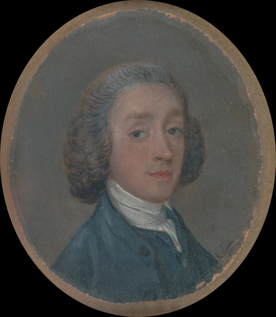 Portrait of a Young Man with Powdered Hair - Thomas Gainsborough
