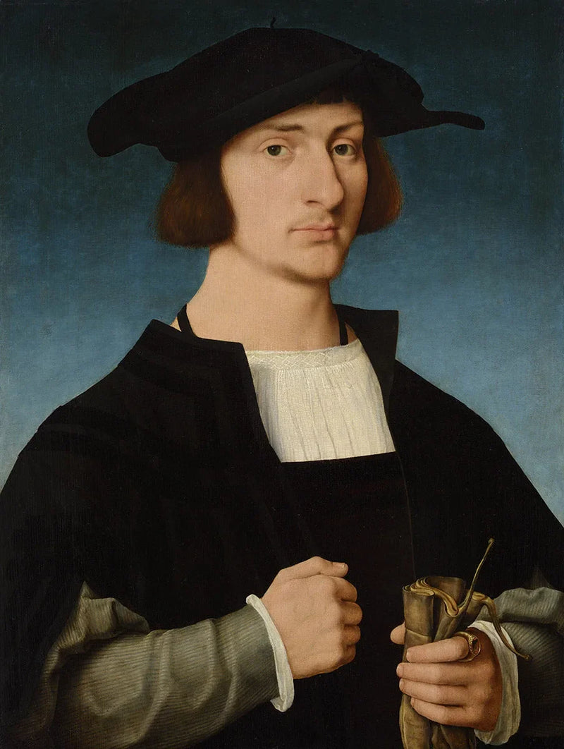 Portrait of a Young Man - Joos van Cleve