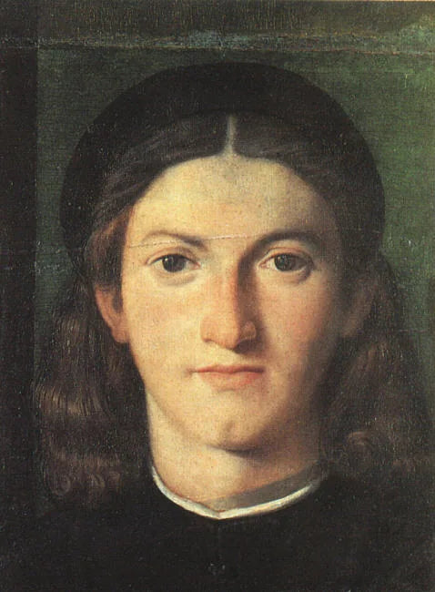 Portrait of a Young Man - Lorenzo Lotto
