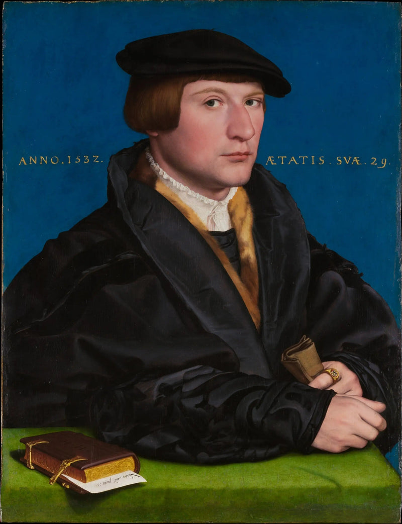 Portrait of a member of the Wedigh family, probably Hermann Wedigh (died in 1560) - Hans Holbein the Younger