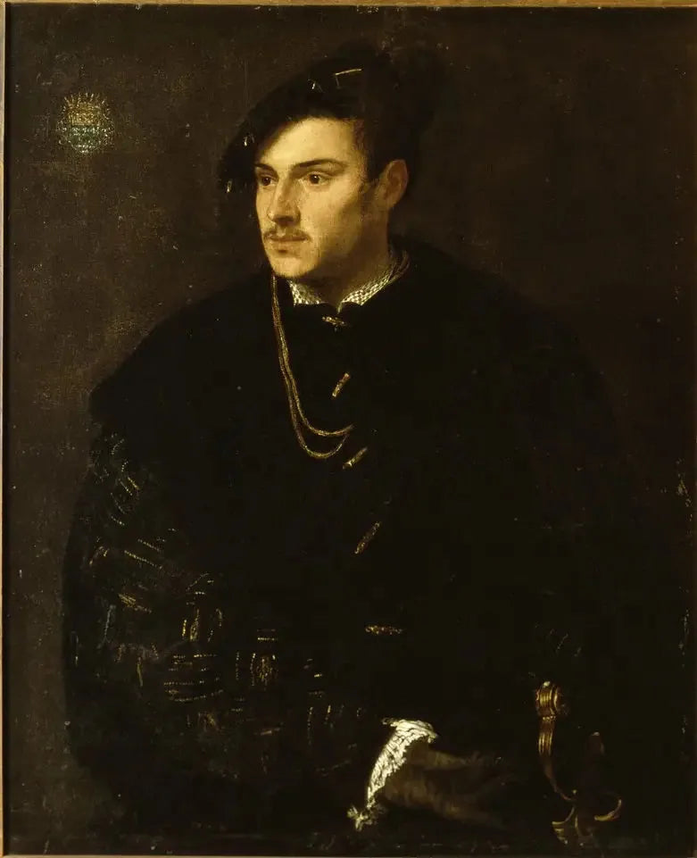 Portrait of a Member of the Farnese Family - Titian